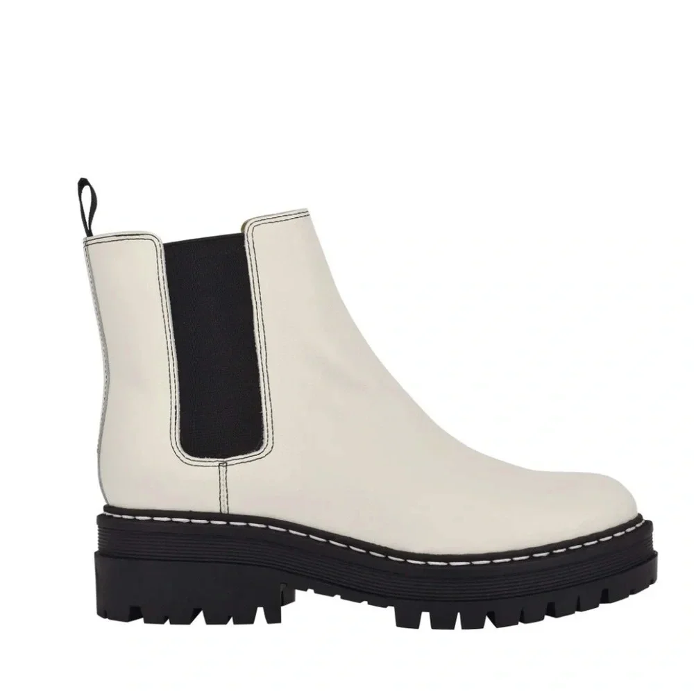 MARC FISHER Pirro Chelsea Lugsole Ankle Bootie